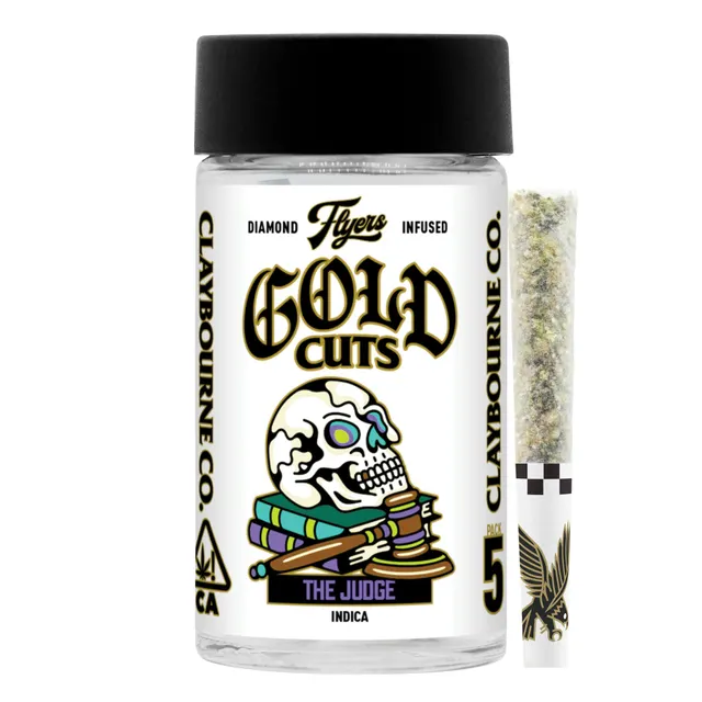 The Judge (2.5g) - Diamond Infused Flyers Pre-Rolls