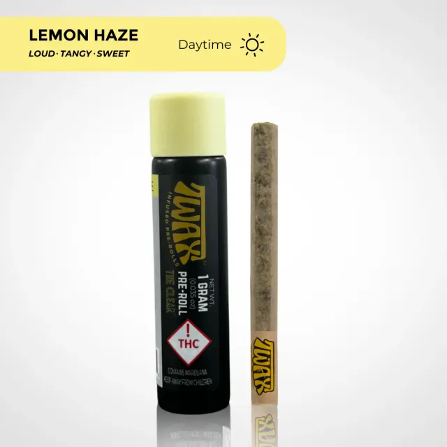 The Clear TWAX Infused Pre-roll 1g | Lemon Haze