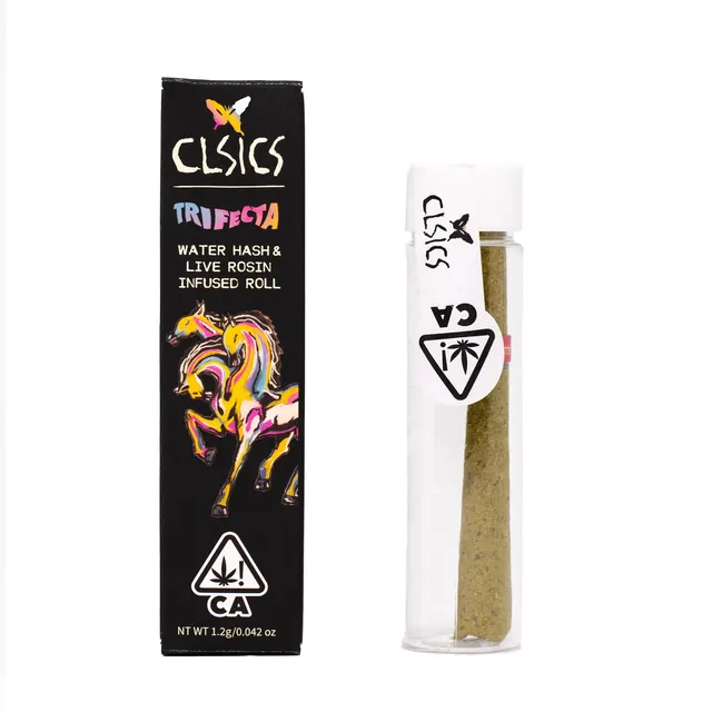 Clsics Trifecta Hash Rosin Preroll - Cactus Crush 1.2g