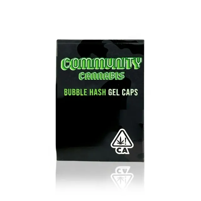Community | Bubble Hash Gel Caps | 360mg | 30pk | 12mg ea