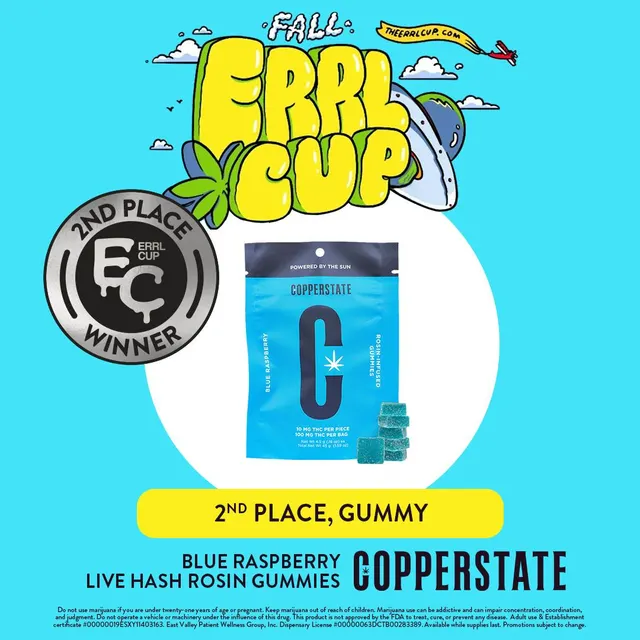 Blue Raspberry Live Rosin Gummies