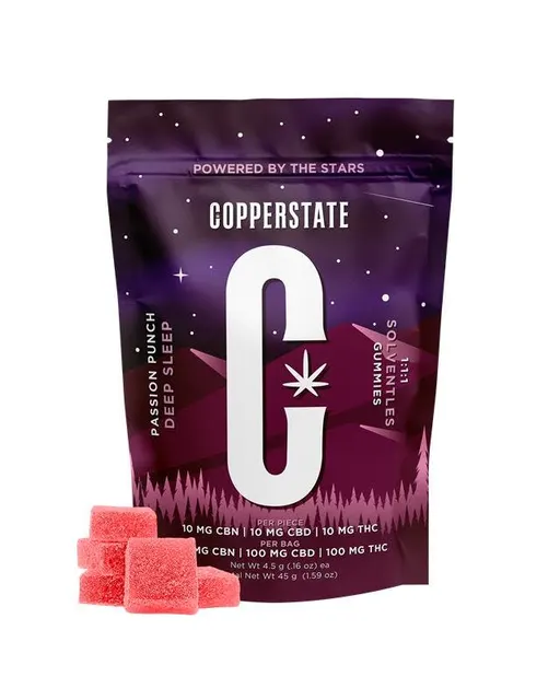 Passion Punch Deep Sleep Live Rosin Gummies
