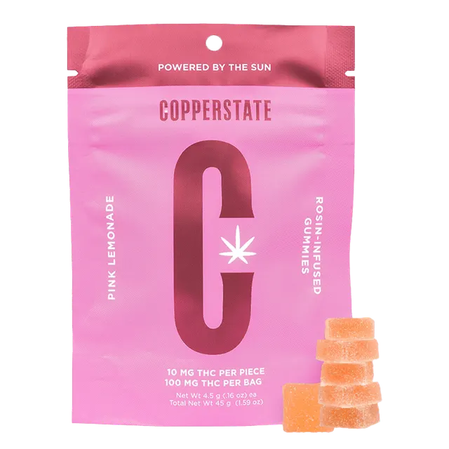 Pink Lemonade Live Rosin Gummies