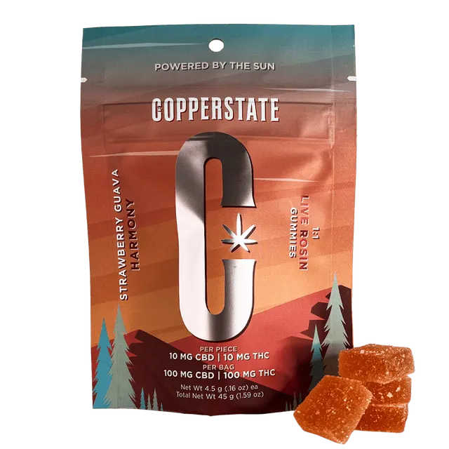 Strawberry Guava 1:1 Live Rosin Gummies