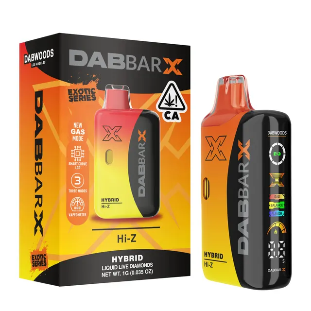 Dabwoods | Hi-Z | Dab Bar X Liquid Diamonds All-in-One Disposable | 1g