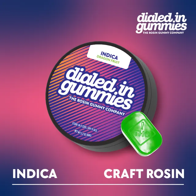 100mg - Dragon Fruit - Rosin Gummies (10pk)