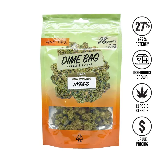 Dime Bag Flower - Jifflez - Hybrid 1oz
