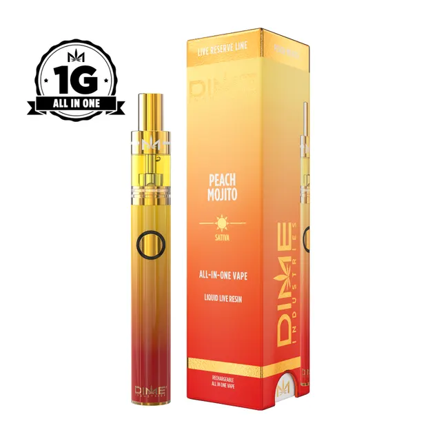 Peach Mojito | Live Resin Disposable Pen | 1g