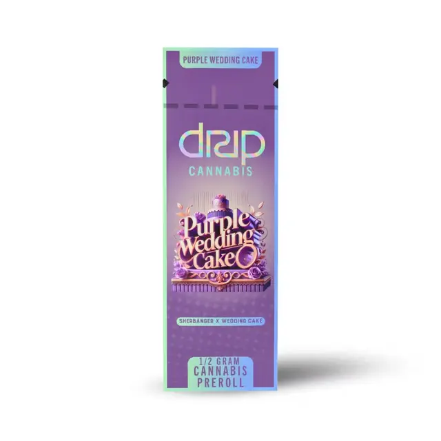 Purple Wedding Cake