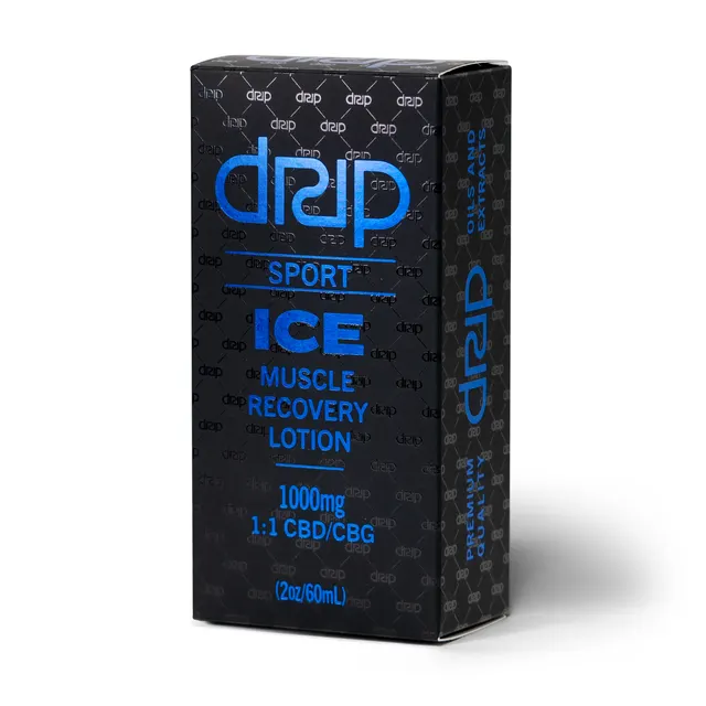 Drip - Muscle Recovery Lotion 1:1 - Sport Ice (500mg CBD/500mg CBG)