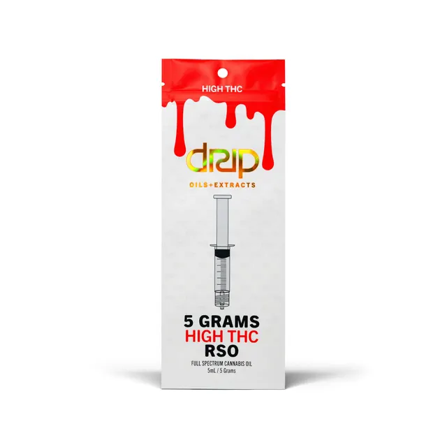 High THC RSO Syringe