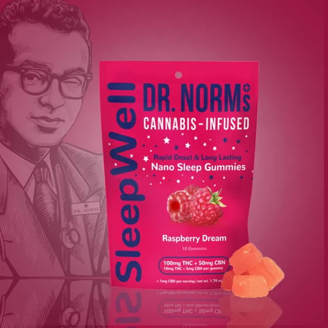 SleepWell Raspberry Dream Fast-Acting Sleep Gummies