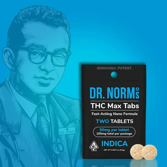 THC Indica MAX Tablets 2 Pack