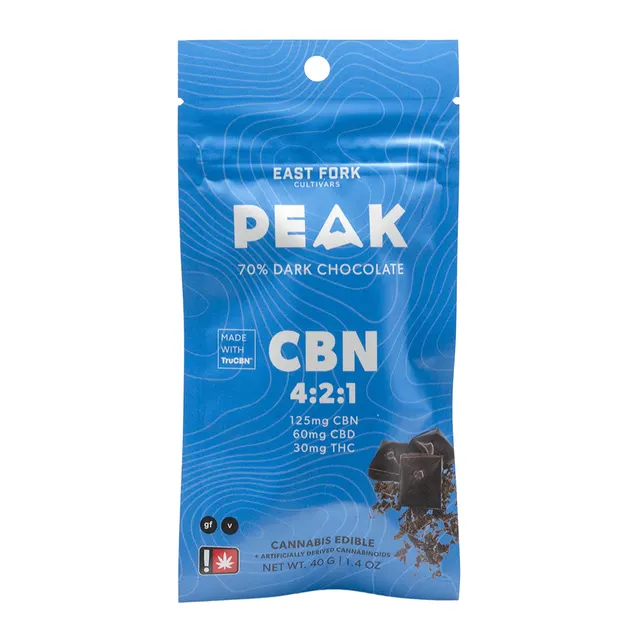 East Fork Cultivars | 4:2:1 CBN:CBD:THC CHOCOLATE BAR | 30mg