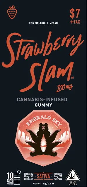 STRAWBERRY SLAM SATIVA GUMMY - SINGLE