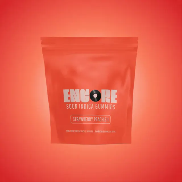 Sour Strawberry Peach 2:1 CBD:THC