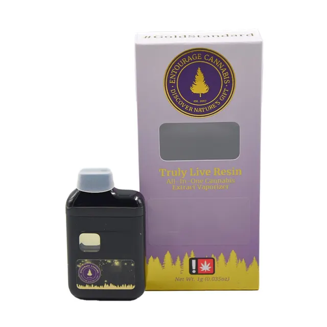 Entourage Cannabis 1g LR Disposable – Juice Squeeze