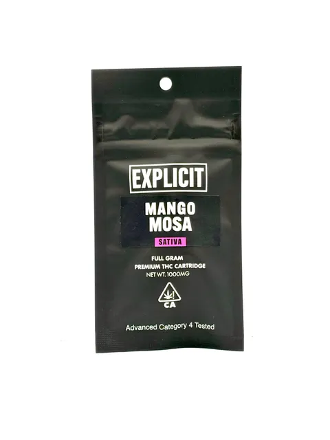 Explicit Mango Mosa Sativa Cartridge 1g