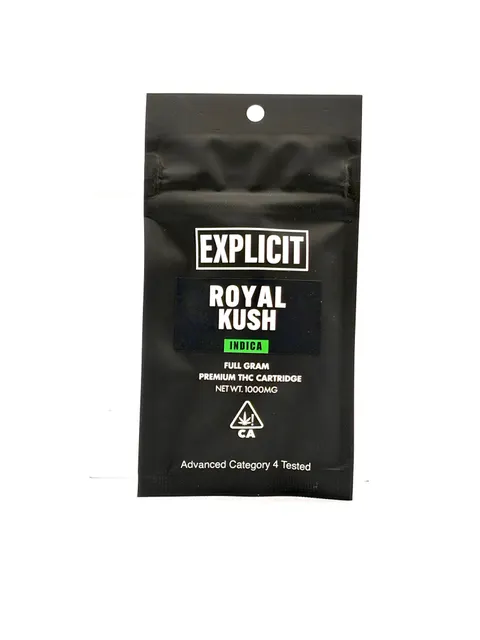 Explicit Royal Kush Indica Cartridge 1g