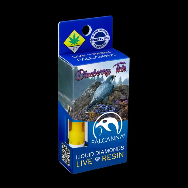 Blueberry Tide Live Resin Cartridge
