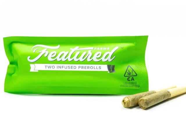 Featured Farms | Infused Prerolls 2pk | Nature's Chemistry - Spritzer | 1.0g