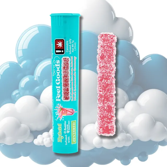 100mg Pink Lemonade Hybrid - Gummy Straw - Feel Goods