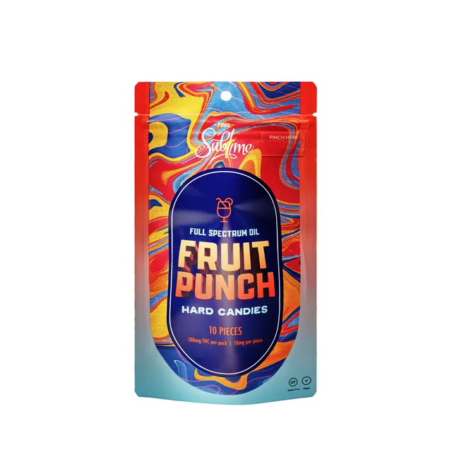 Sublime - RSO Hard Candy - Fruit Punch (H) (100mg)