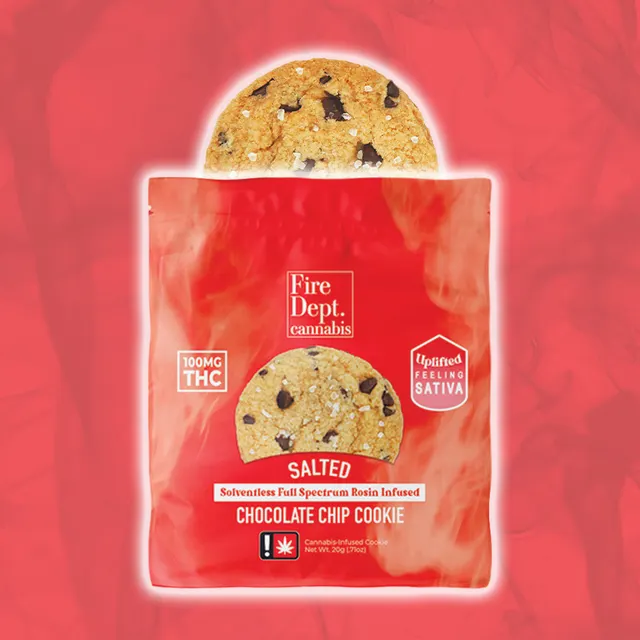 100mg Chocolate Chip Sativa - Cookie - Fire Dept.