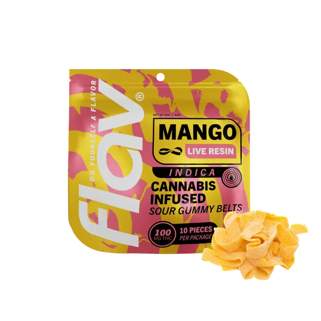 MANGO BELTS LIVE RESIN 100MG