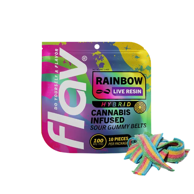 RAINBOW BELTS LIVE RESIN 100MG