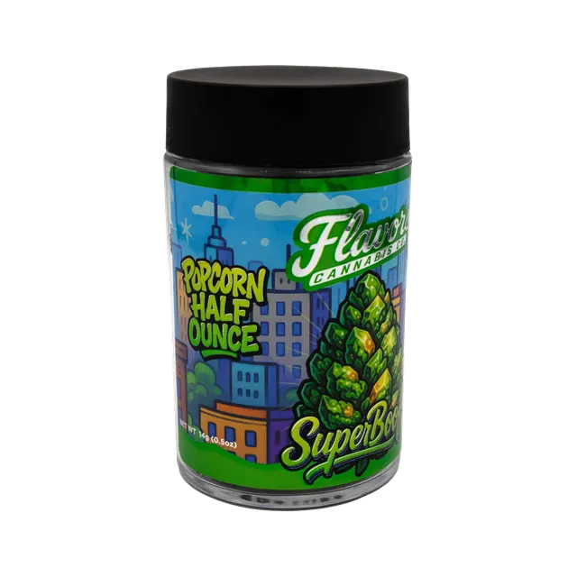 Flavors Cannabis Co - Popcorn Flower - Super Boof (H) (14.0g)