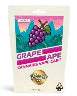 Fuzzies Cartridge - Grape Ape 1g
