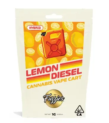 Fuzzies Cartridge - Lemon Diesel 1g