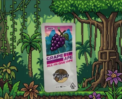 Fuzzies Destination AIO - Grape Ape 1g