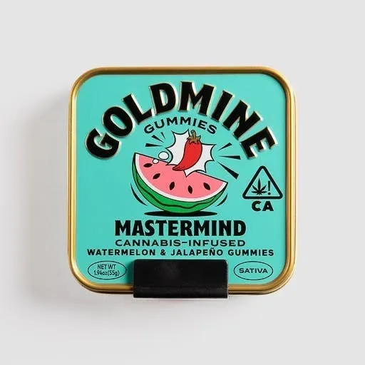 Mastermind Watermelon & Jalapeño Gummies | 100mg | 10ct | 10mg/ea