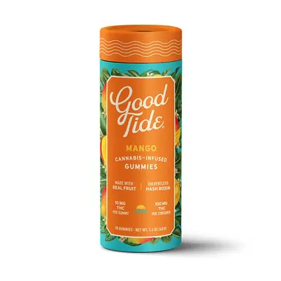 GOOD TIDE MANGO ROSIN GUMMIES 100MG