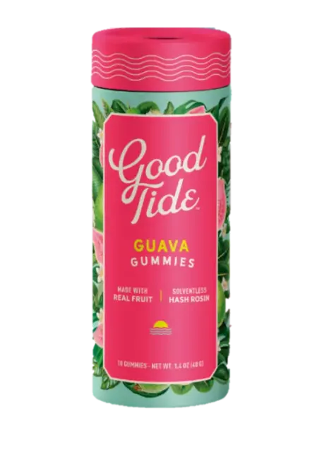 Guava Solventless Hash Rosin Gummies (100mg) [Vegan]