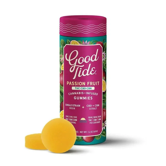 Passion Fruit Solventless Hash Gummies | Sleep