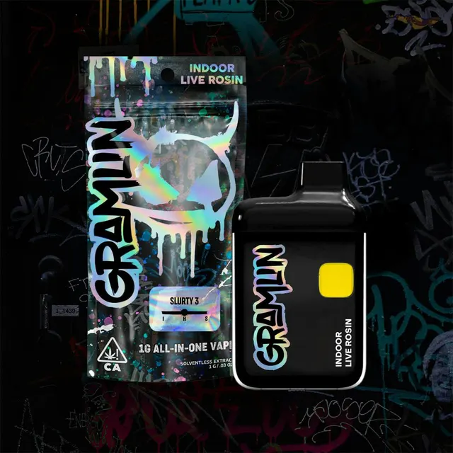 Slurty 3 Indoor Live Rosin AIO 1g Vape