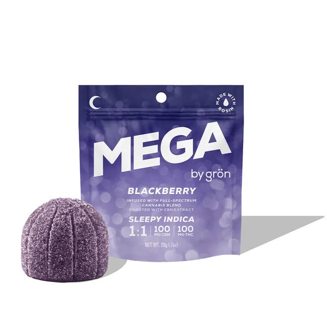 1:1 Blackberry MEGA - CBN/THC - Sleepy Indica