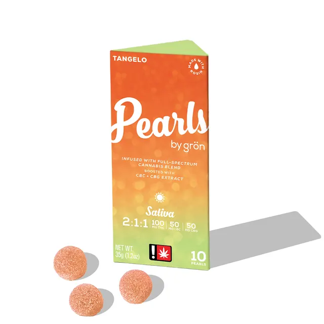 2:1:1 Tangelo Pearls - THC/CBC/CBG - Sativa