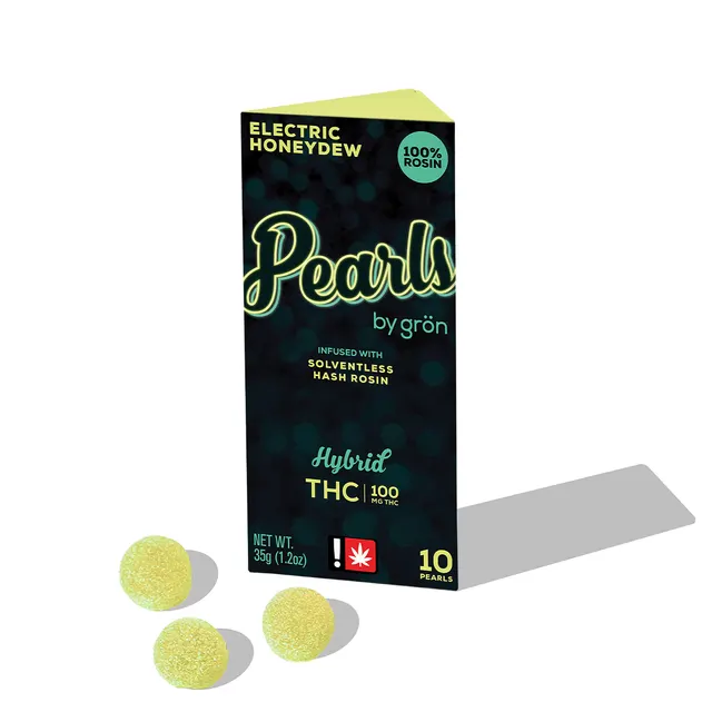 Electric Honeydew Pearls Rosin - THC - Hybrid