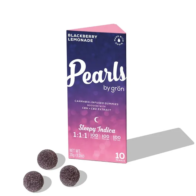 Grön 1:1:1 Blackberry Lemonade Pearls - Sleepy Indica - IL