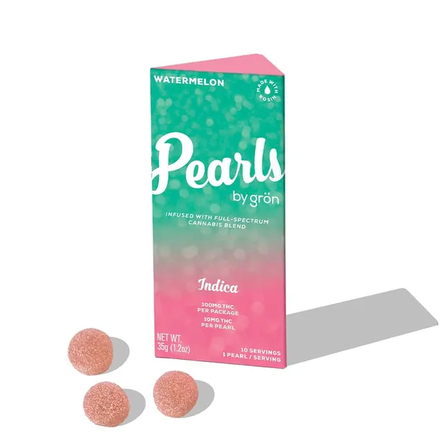Grön THC Watermelon Pearls - Indica - NY