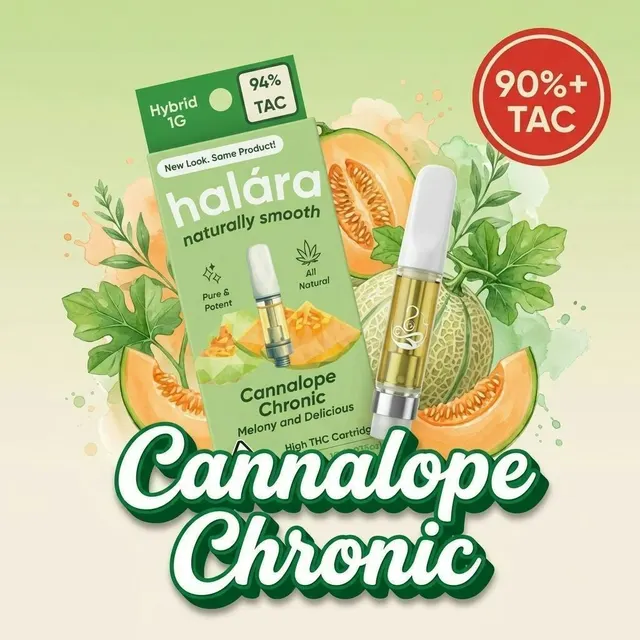 Halara | Cannalope Chronic | High THC Cartridge | 1g