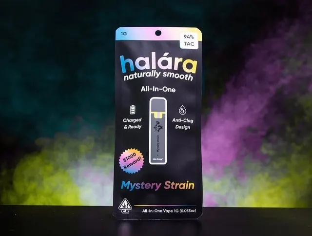 Halara | Mystery Strain | High THC AIO | 1g