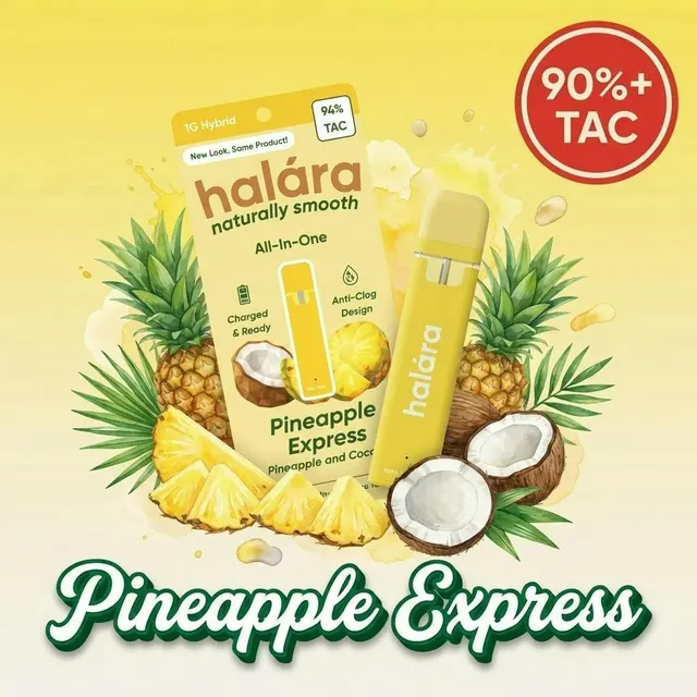 Halara | Pineapple Express | High THC AIO | 1g