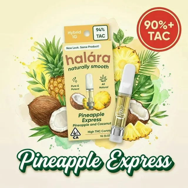 Halara | Pineapple Express | High THC Cartridge | 1g