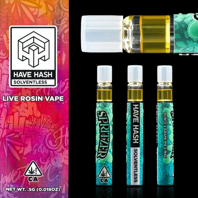 Spritzer | Live Rosin Disposabe | 0.5g