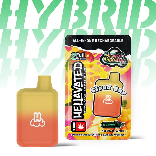 Mango Dragon Cloud Bar Disposable 2g